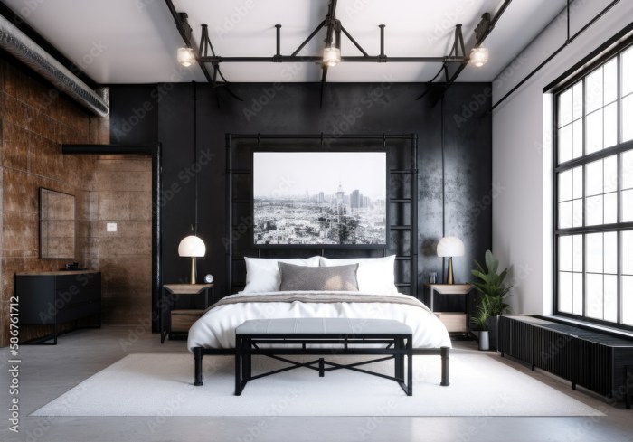 Bedroom ideas industrial style design men decor dark bedrooms wood cozy apartment looks stylish modern interior choose board contemporary shelf